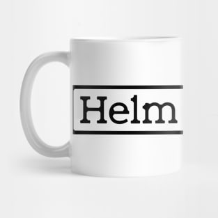 Helm Elders Box Logo (Black) Mug